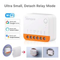 SONOFF Mini R4 Extreme Wifi Smart Switch Interruptor with Relay On-Off DIY Switch Module eWelink APP Control Works with Alexa