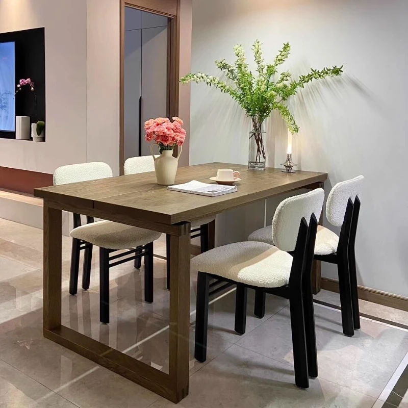 

Italian Nordic Dining Tables Square Decoration High Modern Home Dining Tables Kitchen Space Saving Juegos De Comedor Furniture