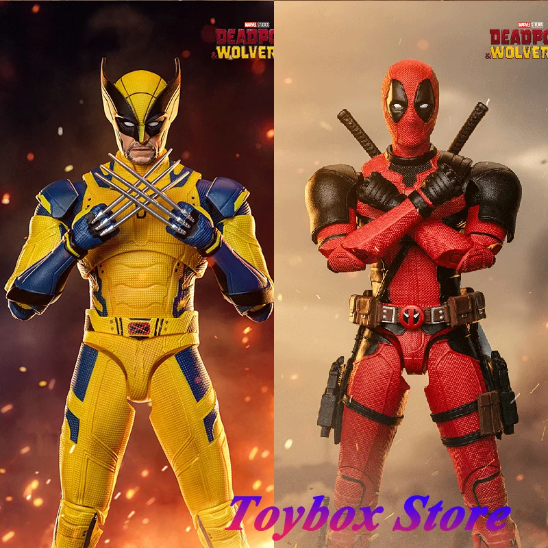 

ZDTOYS оригинальные 1/10 Дэдпул и Росомаха подвижная ткань экшн-фигурка 2024 фильм супер герой деликатный 18 см коллекция солдат