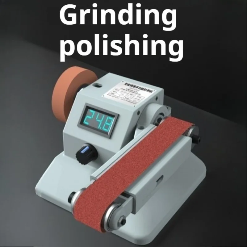 Rechargeable Mini Desktop Belt Sander Grinding Polishing Knife Sharpener Professional Electric Fixed Angle Knife Power Tools