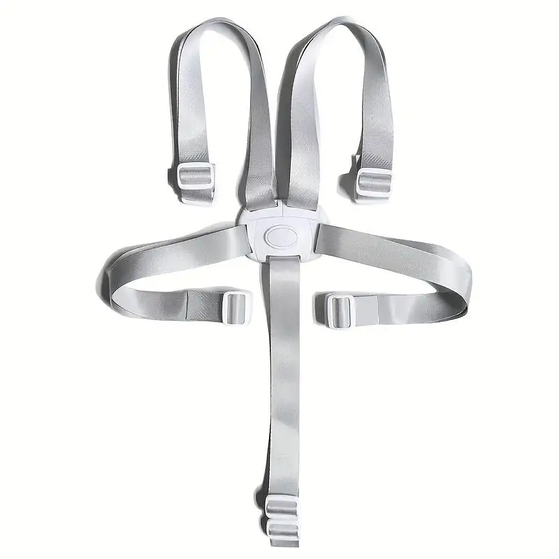 Cinturón de seguridad Universal para bebé, arnés de 5 puntos, cinturones para silla de alimentación de comedor, cinturón de protección para bebé, asiento para el almuerzo, cinturón fijo para dormir en coche