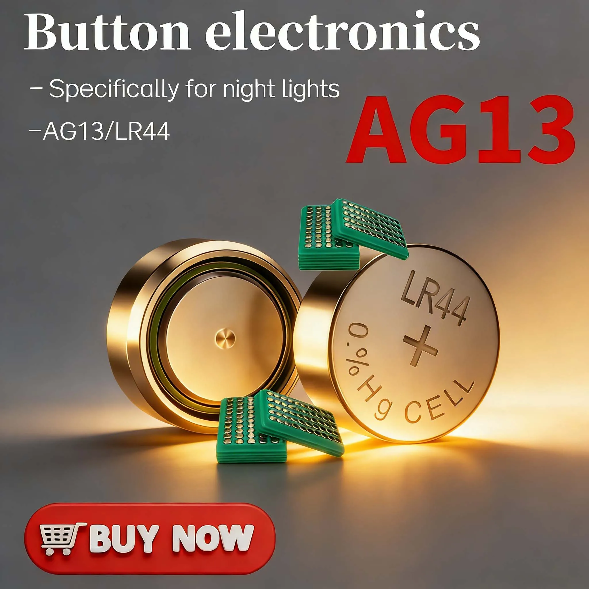 

New LR44 AG13 1.5V Alkaline Button Battery 50-500PCS For Watches Toys Small Electronic Devices