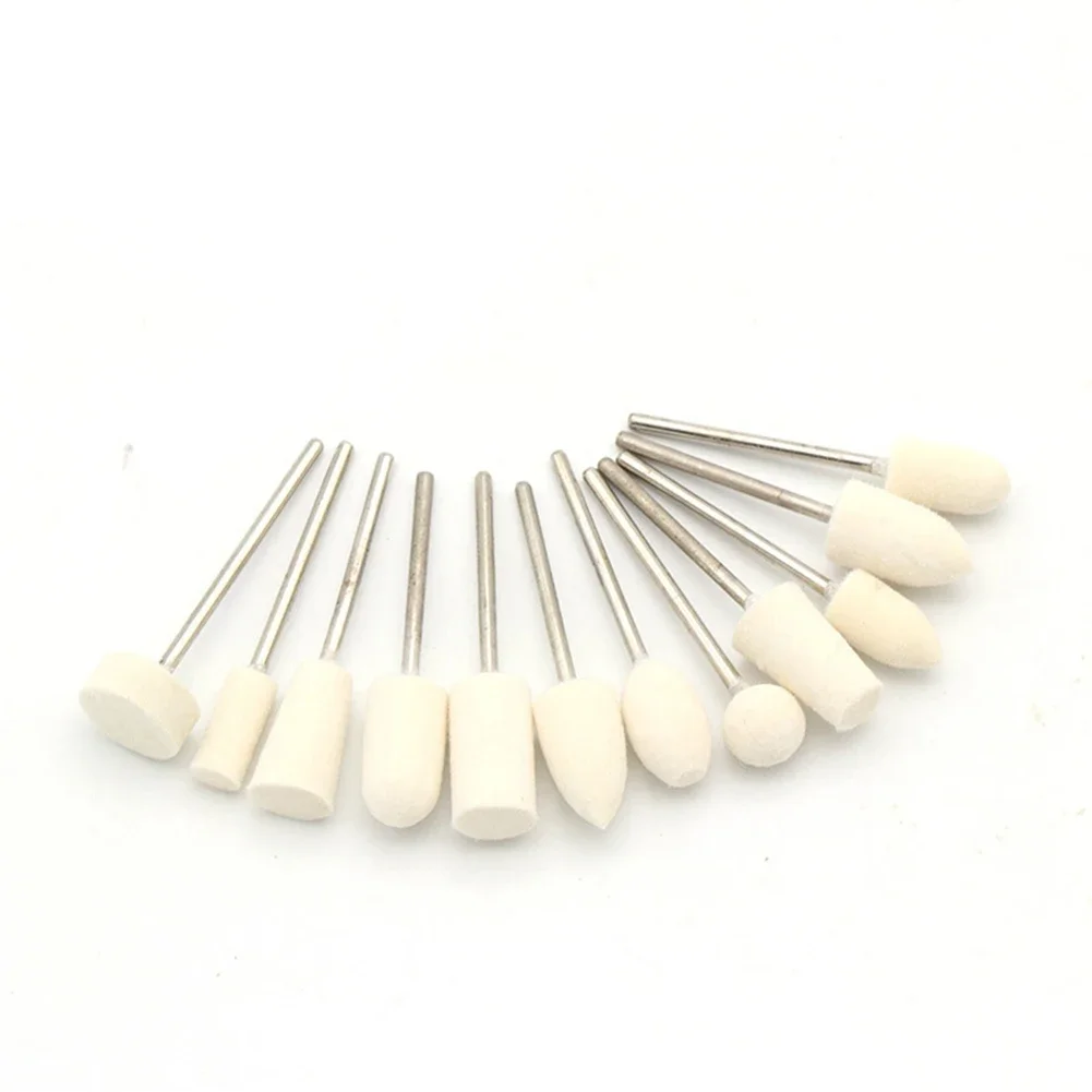 High Quality Polishing Glass Grinding Head Accessories Heavy Duty Parts 2.35mm Shank Abrasive Tools Buffing Wheel