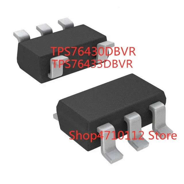 10PCS/LOT NEW TPS76430DBVR TPS76430DBVT TPS76430DBV PBLI TPS76433DBVR TPS76433DBVT TPS76433DBV PBMI SOT23-5  IC