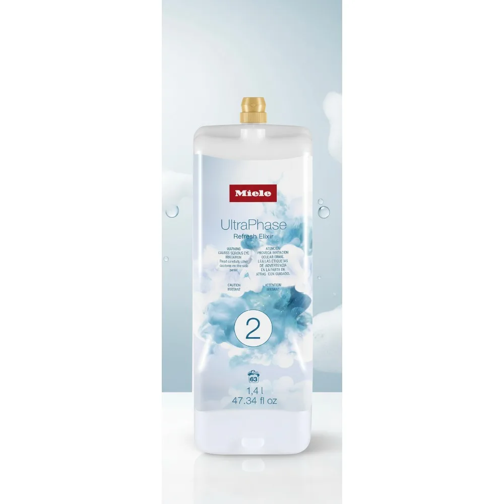 

UltraPhase Refresh Elixir Laundry Detergent: Odor & Stain Fighter for Fresh Clothes, Automatic Dispensing Saves 30%