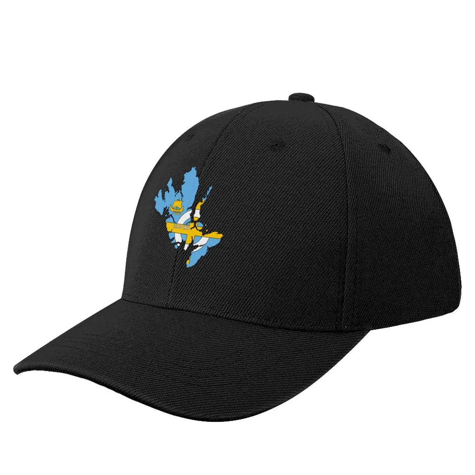 

Isle Skye Flag on the map of Skye Baseball Cap Visor luxury caps Golf Hat Man Mens Caps Women's