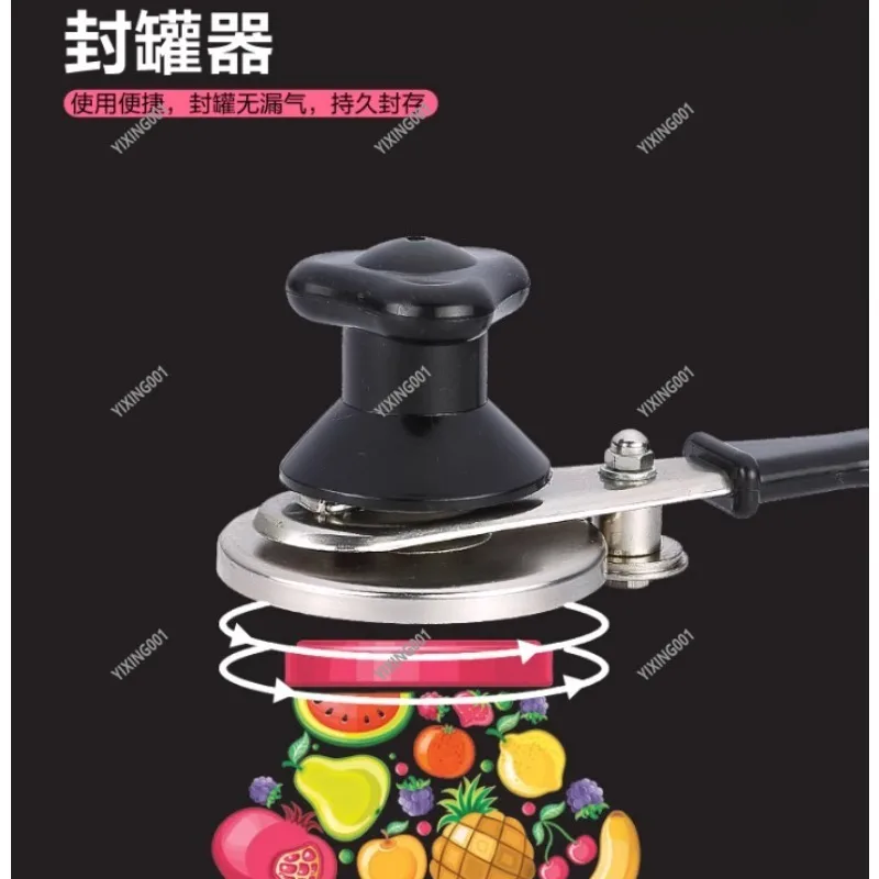 Portable 55/83mm Manual Can Sealer Machine for Aluminum Cans And Bottles - Home Use Sealing Tool
