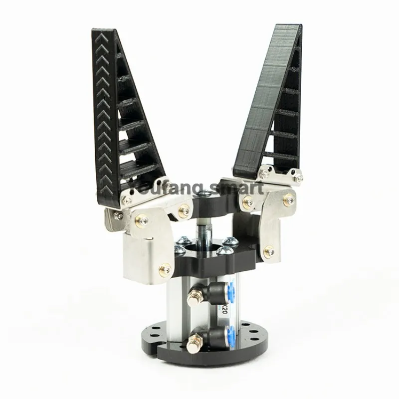 Garra de robô flexível de 2/3/4 dedos com grande carga biônica flexível mecânica pneumática elétrica servo garra para pinça de braço robótico