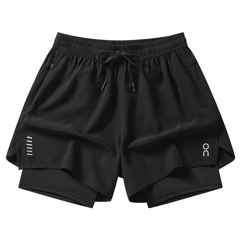 

Мужская дышащая футболка для бега Qui Dry, тренировочная баскетбольная футболка длиной четверти, спортивная одежда для отдыха на открытом воздухе, синяя