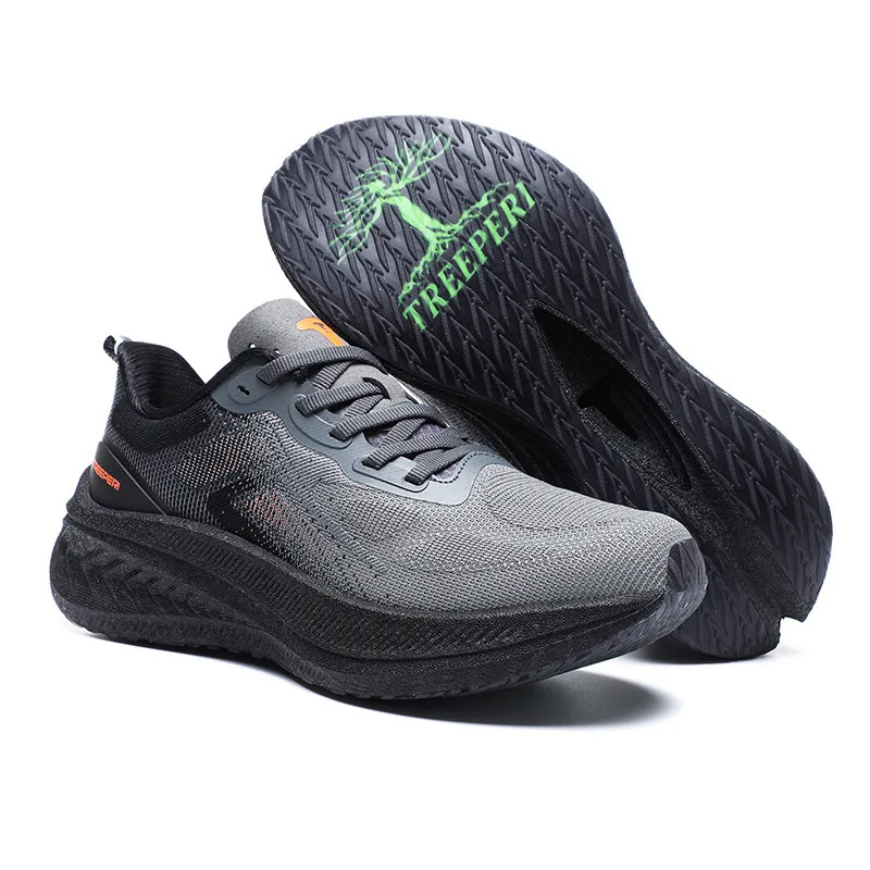 

Light Comfortable Carbon Board Running Shoes Burning Speed Kids Sneakers Popcorn Shock Absorption Professional Sports Trainers