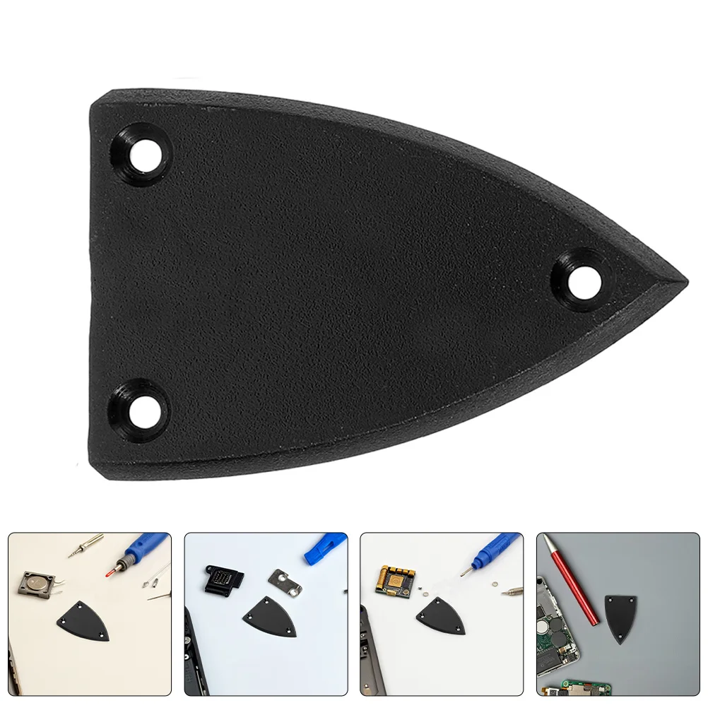 

3Pcs Black Electric Guitar Truss Rod Covers Precision Tuning Protection Long Lasting Durability Musical Instruments Accessories