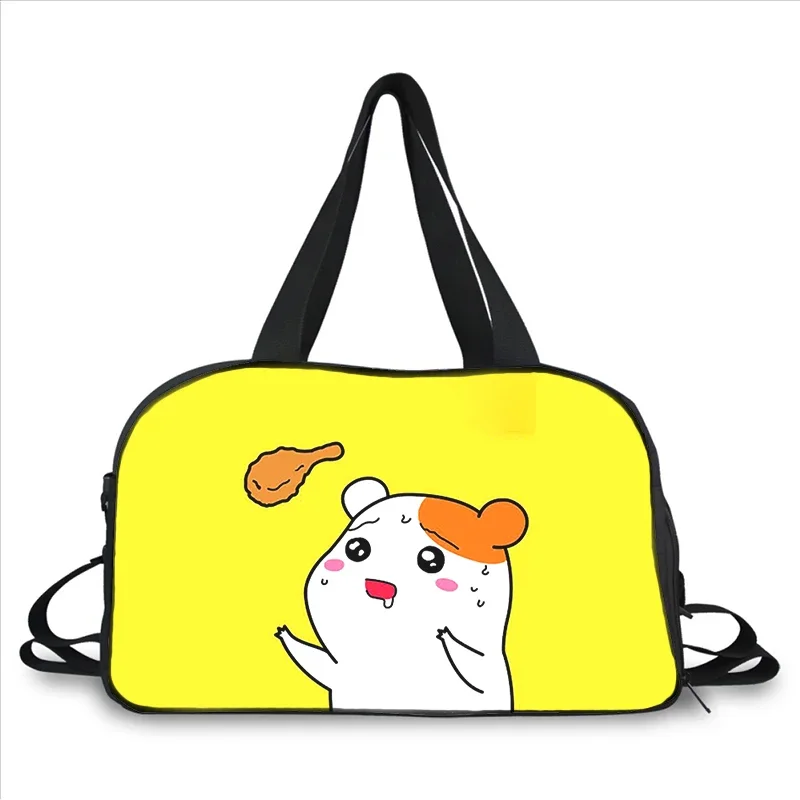 ANIME CUTE Oruchuban Ebichu 3D printing fashion trend portable large capacity multi-function messenger bag travel bag