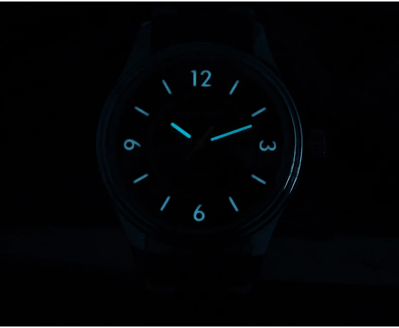 San Martin Мужские роскошные часы 38,5 мм Пилотные часы Автоматические механические наручные часы 10ATM Водонепроницаемые NH35 Сапфир BGW-9 Светящиеся