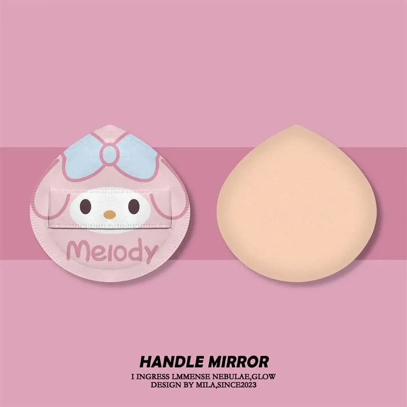 Sanrioed My Melody Kuromi Powder Puff Air Cushion Ins Kawaii Bb Cream Special Sponge Sheet Does Not Eat Powder Makeup Cottongift