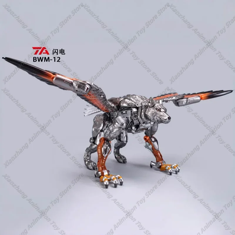 【متوفر】ألعاب Transformation TransArt BWM-12 BWM12 Silverbolt Lightning Beast Wars BW Machines Action Figure