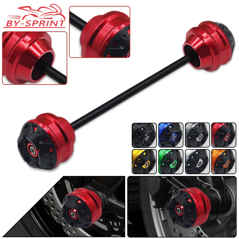 

Motorcycle Front Axle Fork Wheel Crash Sliders Protector Pad For 899 1199/R 848/EVO 1098/R/S 1198/R/S/SP Super Sport/S