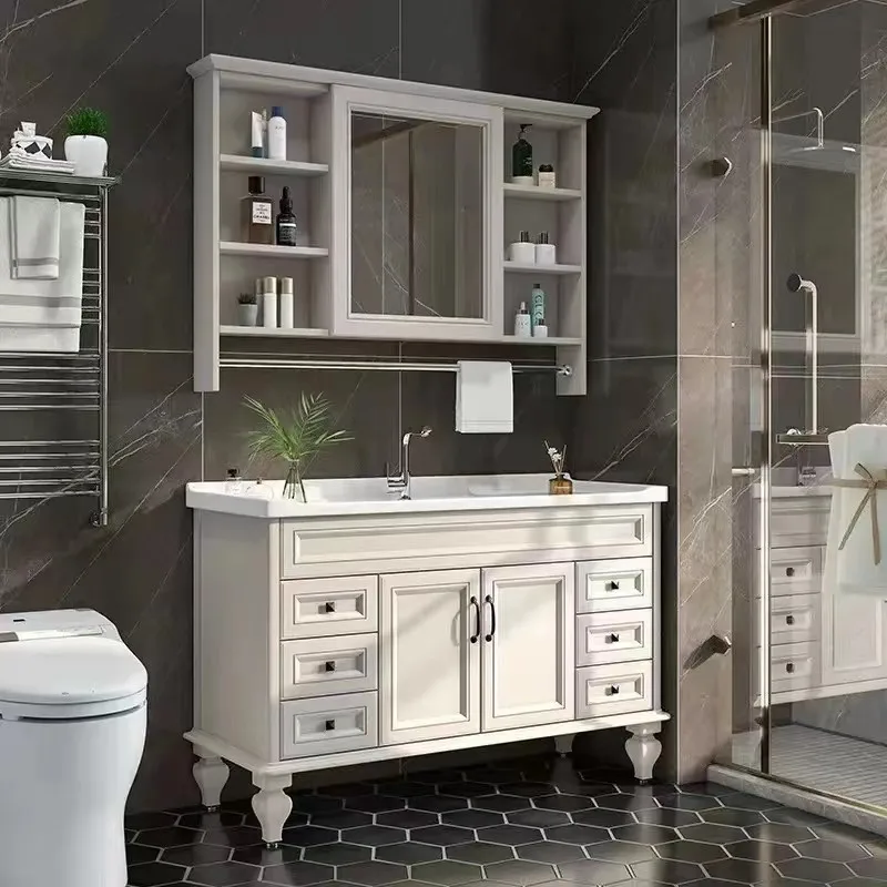 Gadget Armadio in legno Cina Divisori per pavimenti in carta Cassetti per piante Armadio bianco Display Disinfettante Gabinete Mobili per la casa