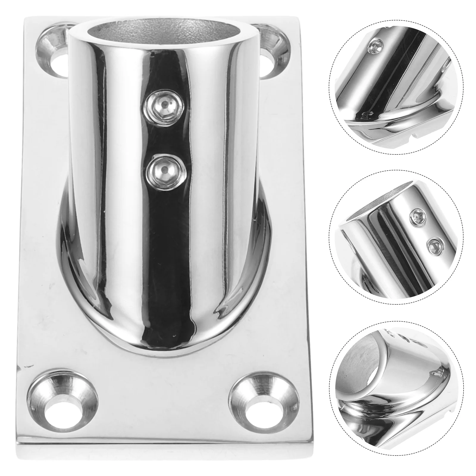 

Holder for Yacht Rod Awning Parts Socket Boat Closet Pipe Bracket Rv Accessories Shower Wall Railing