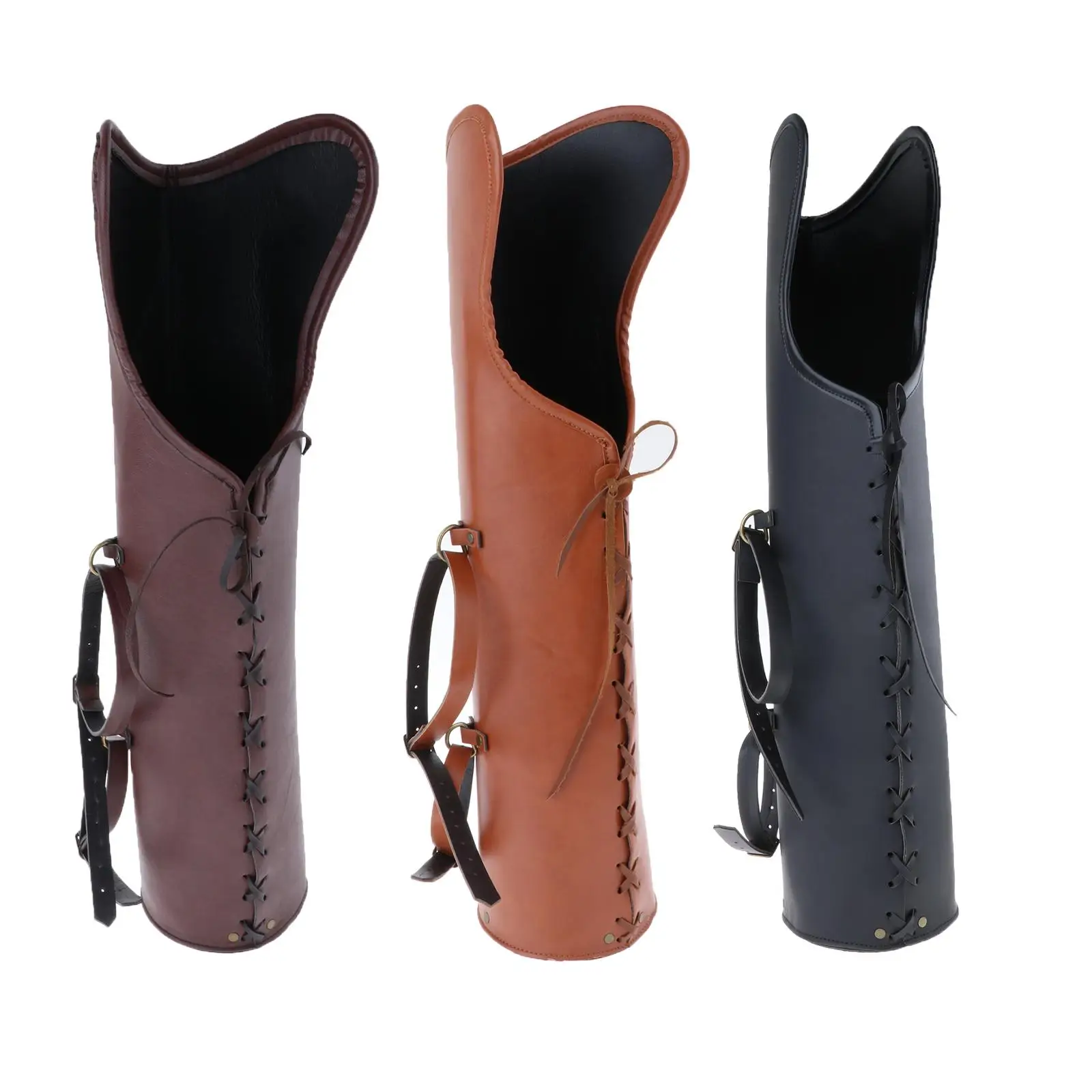 

Holder PU Adjustable Costume Knight Quiver Bow Holder for Cosplay Stage Party