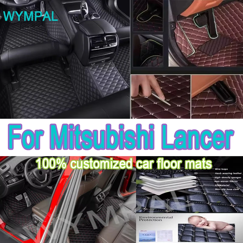 

Роскошный автомобильный коврик для Mitsubishi Lancer II Cedia Virage 2009 ~ 2014 Accesorios Para Auto Нескользящие коврики Автомобильные аксессуары