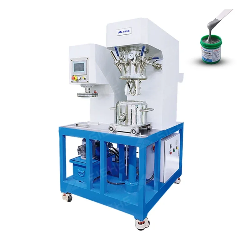 SIEHE 2L Double Planetary Dispersion Mixer Adhesive Mixer Silicone Sealant Making Machine