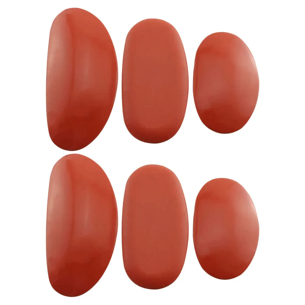 

6pcs 2 Sets Silicone Pottery Clay Tool Set For Beginners Diy Ceramic Molding Sculpture Carving Kit Red Small Storage Efficient