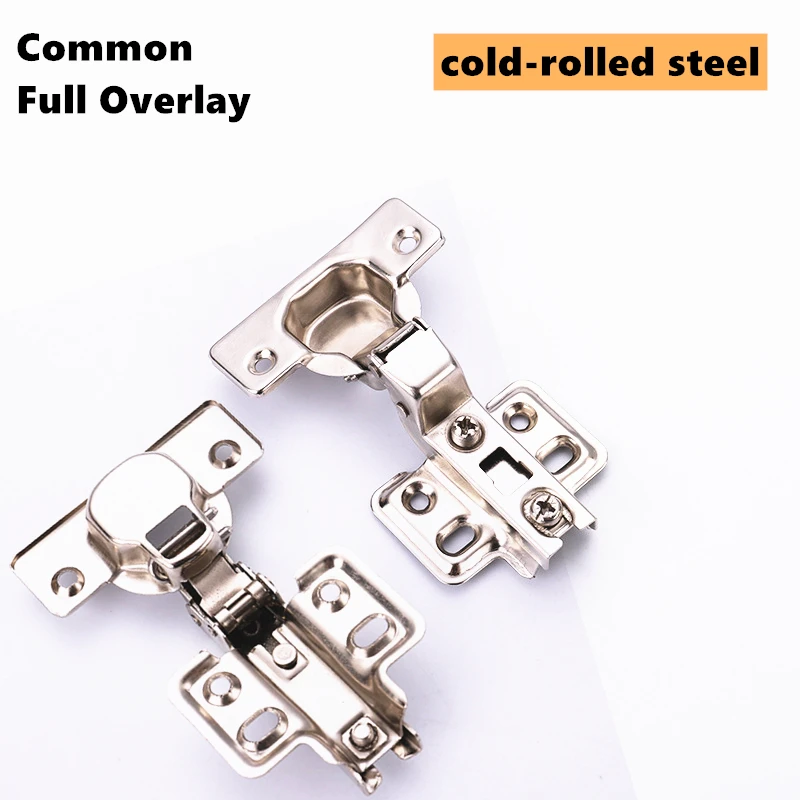 Hinge Stainless/cold-rolled Steel Hydraulic Cabinet Door Hinges Damper Buffer Soft Close Kitchen Cupboard Furniture Full/Embed