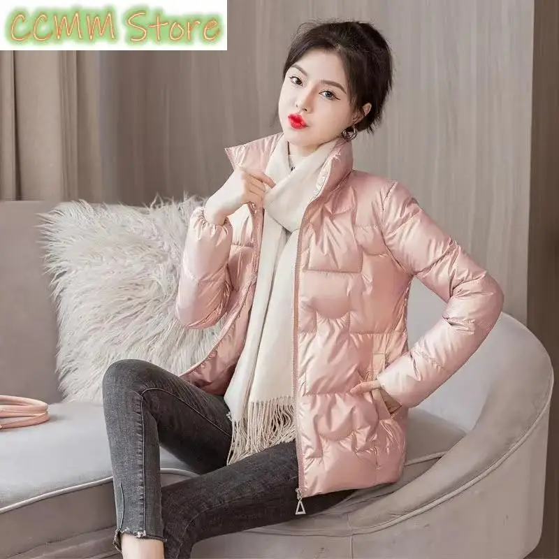 

Female Short Cotton Coat Ladies Winter New Korean Loose Down Coat Women Parkas Slim Puffer Jacket Outwear Fashion Overcoat
