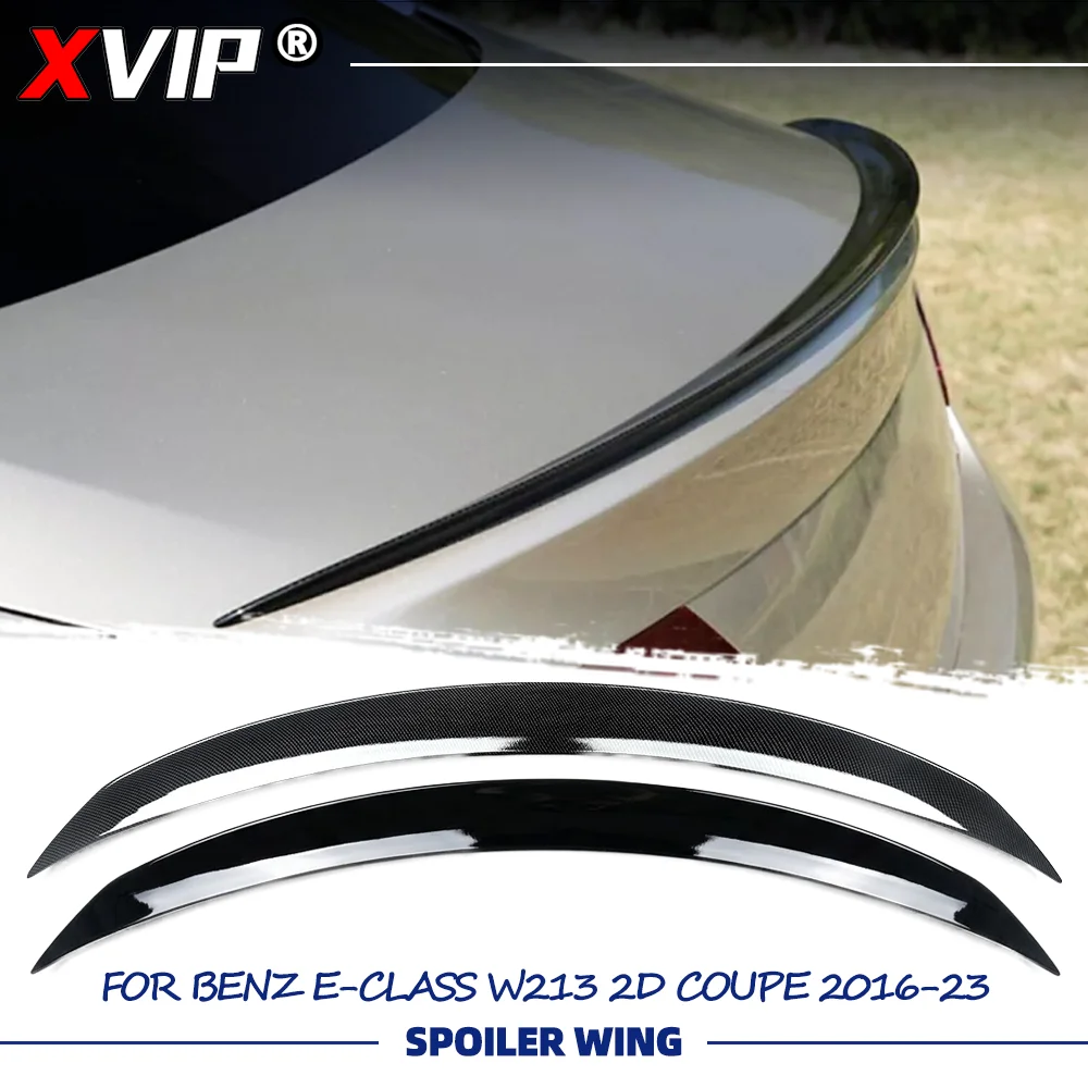 

Задний спойлер XVIP с глянцевым черным покрытием под карбон для Mercedes Benz E-Class W213 2-дверное купе 2016-2023