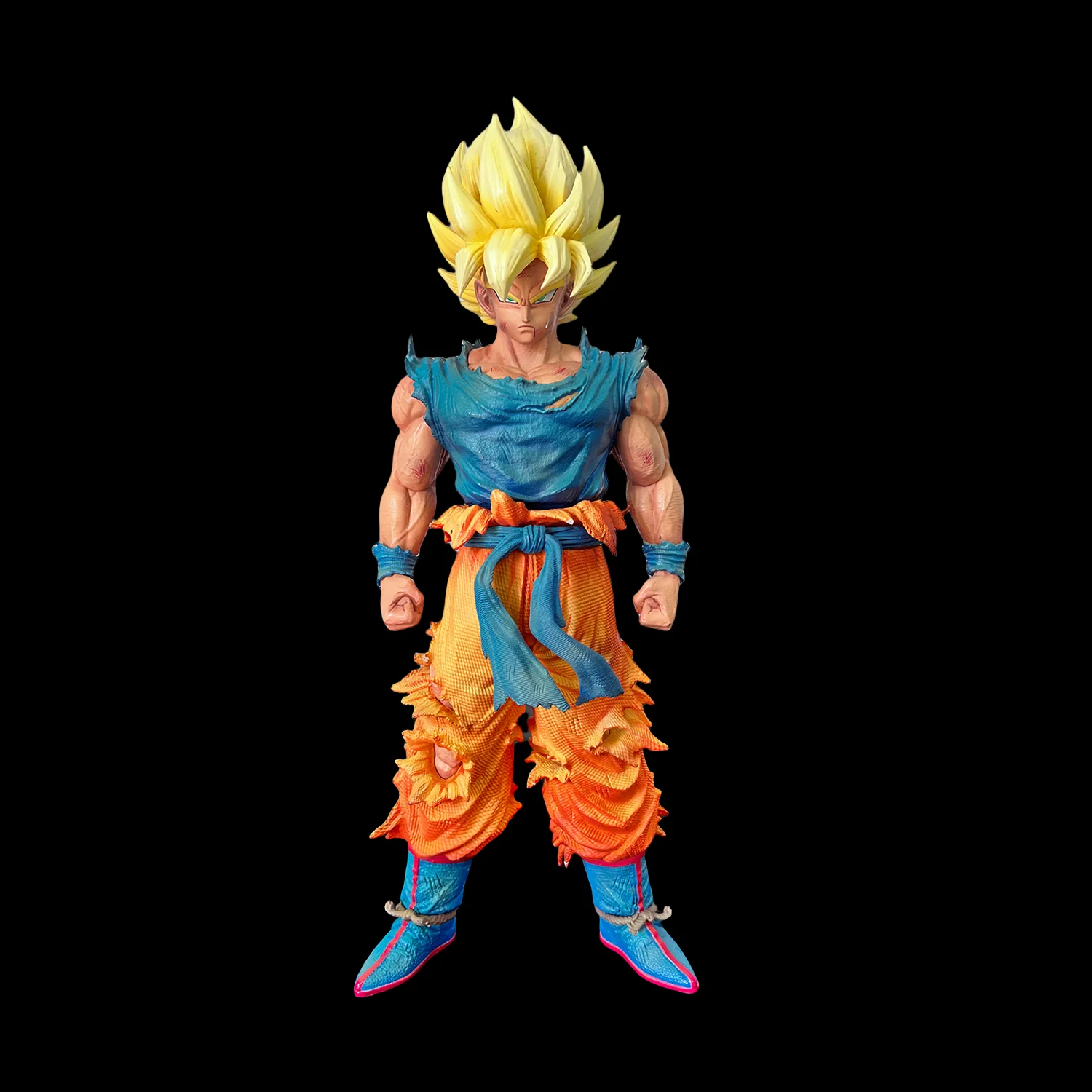 Dragon Ball Anime 28cm Son Goku Character Goku Super Saiyan 1 Action Figure PVC Model Statue Desktop Decoration Collection Toy C