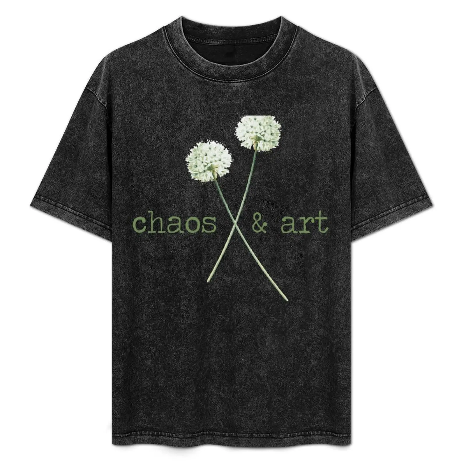 

DK Chaos & Art Dandelion T-Shirt Heavy Duty Casual Work Tee