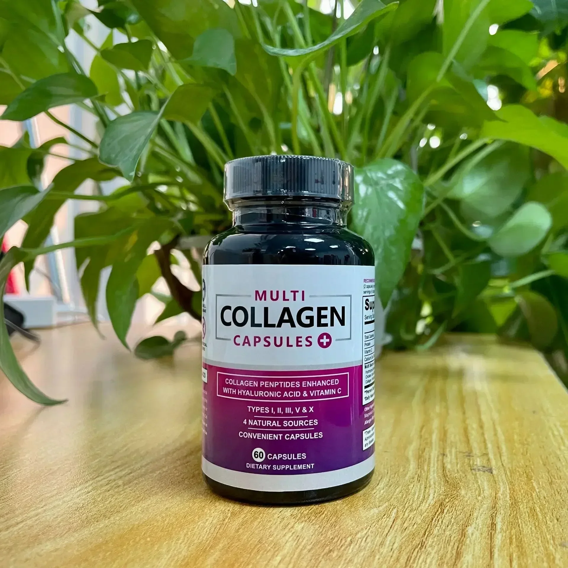 

1 bottle of collagen capsules to enhance immunity promote skin health regulate endocrine disorders balance nutrition