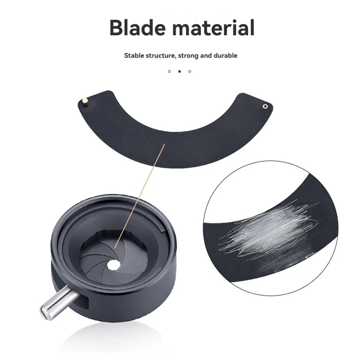 ABXHH 0.5-7.5mm Manual Aperture Adjustable Mechanical Iris Diaphragm Iris Diaphragm for Digital Camera Microscope Iris SK7.5