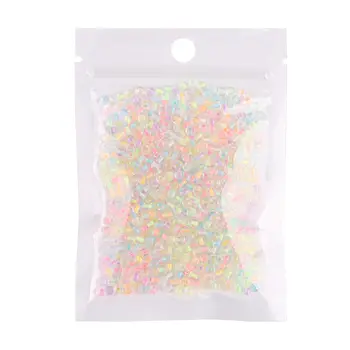 2/3/4毫米玻璃夜光珠(夜光種子珠) - DIY首飾製作(項鍊/手鍊)手工飾品配件 11克/袋 10 最佳銷售 發光珠子 - №4