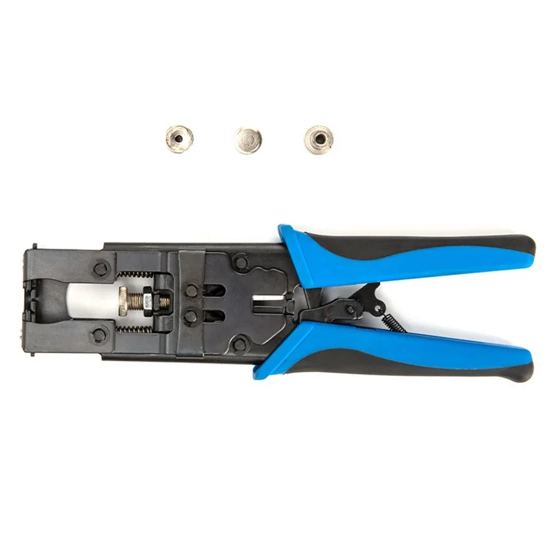 

Инструмент для коаксиального сжатия и набор инструментов для обжима кабеля BNC, многофункциональный обжимной разъем, регулируемый набор инструментов для плоскогубцев RG59 RG6 F BNC RCA