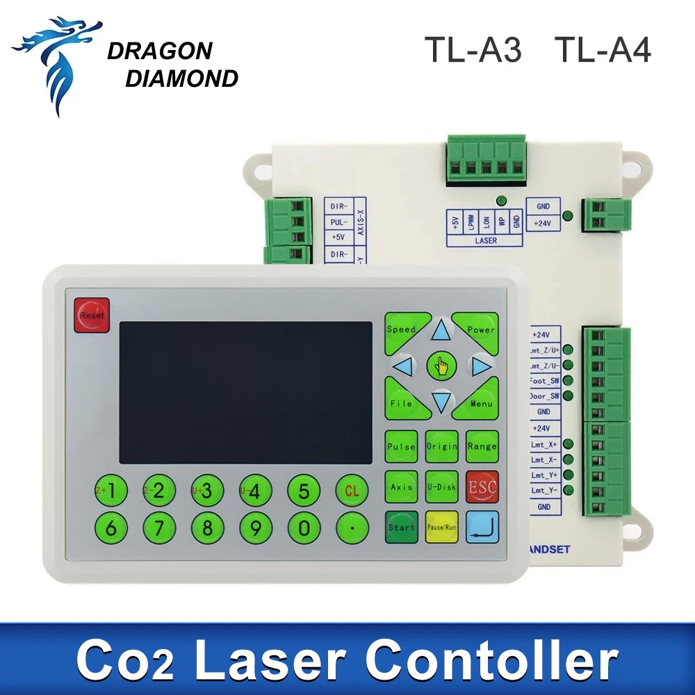 

Original Laser Controller System TL-A3 TL-A4 TL-A1 For Co2 Laser Engraving Cutting Machine Replace Ruida Leetro Controller