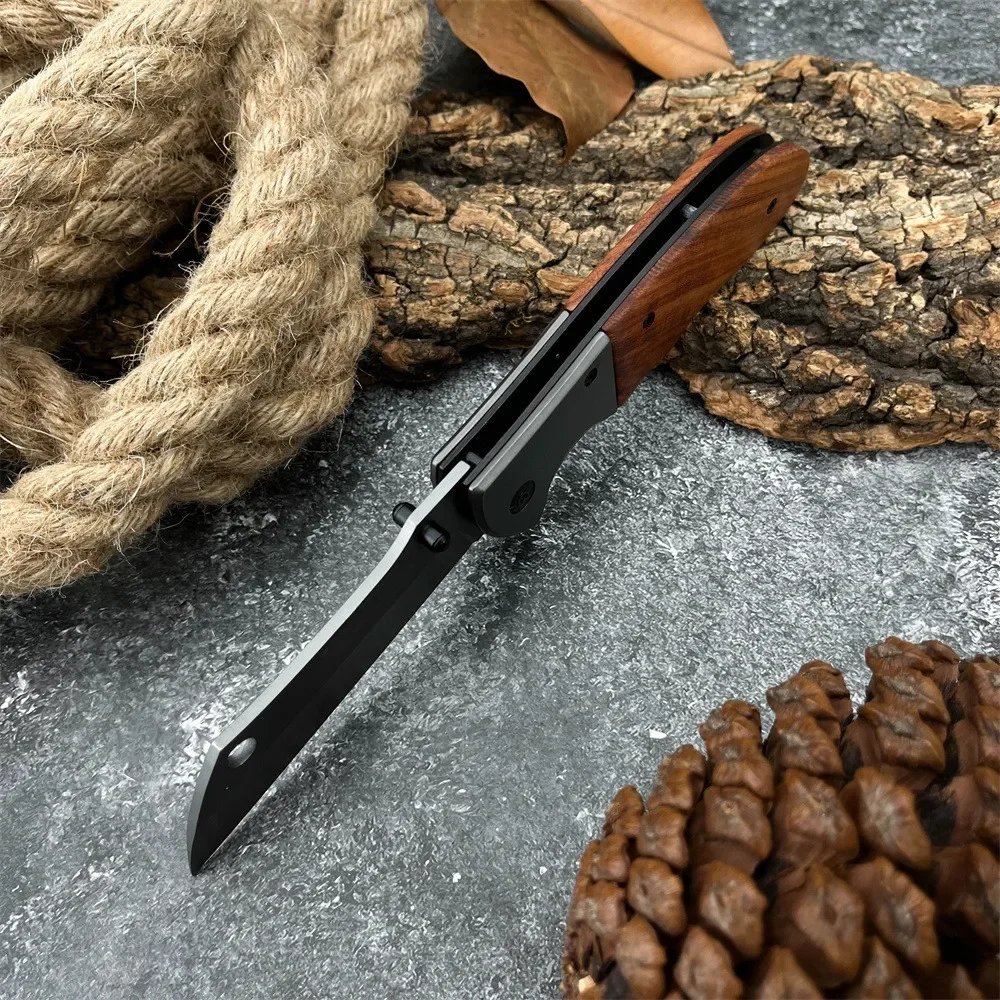 DA104 Мини Складной Нож 5Cr13Mov Лезвие Открытый Портативный Карманный Нож Пеший Туризм Джунгли EDC Приключения Аварийный Инструмент