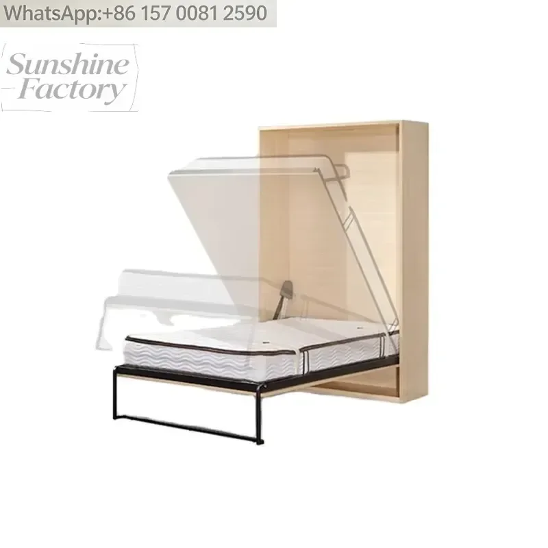 2020 Chinese Modern Whole Metal Concealed Bed Frames for Save Space VT-14.026