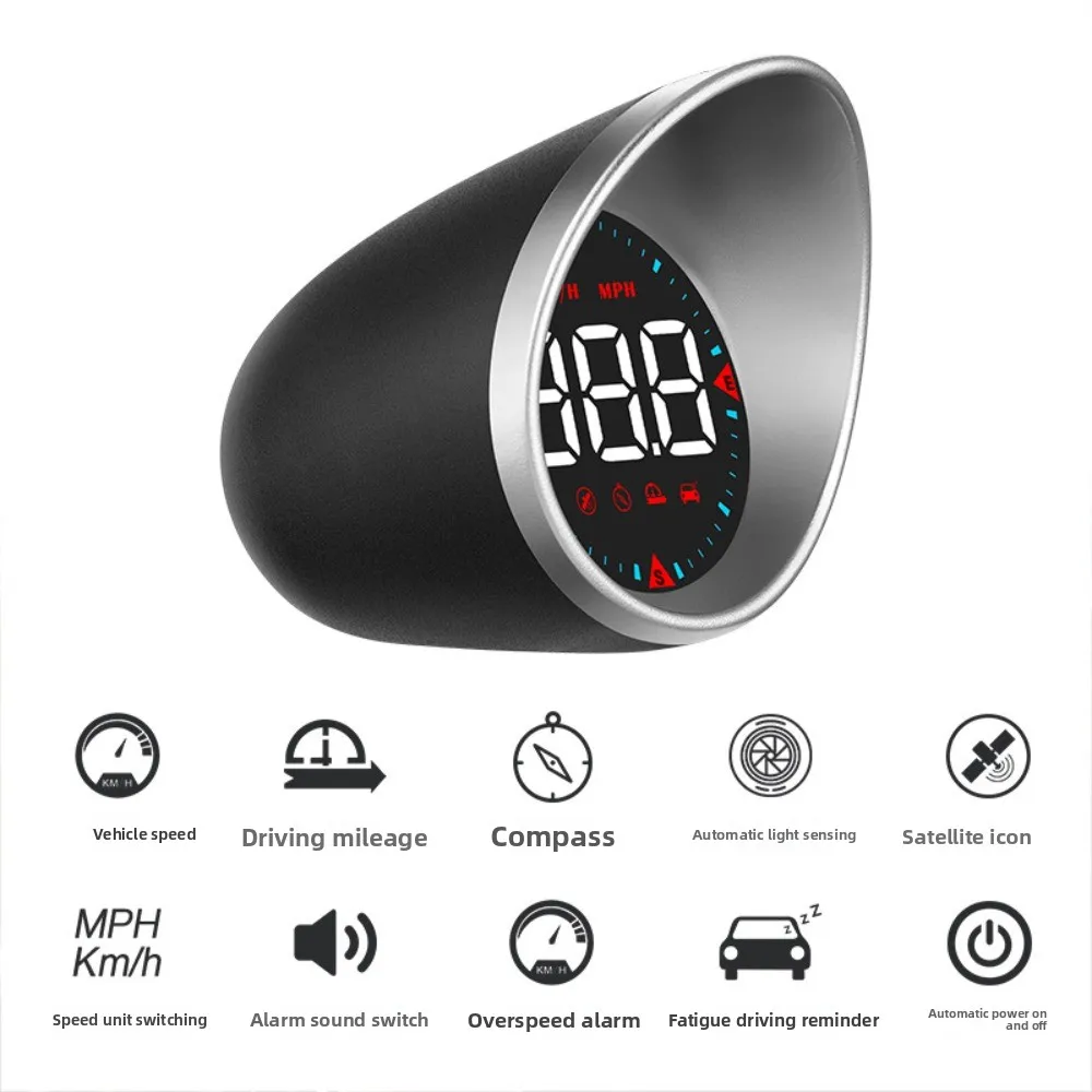G5 Beidou GPS Car HUD Head-up Display Universal Portable Speedometer Display