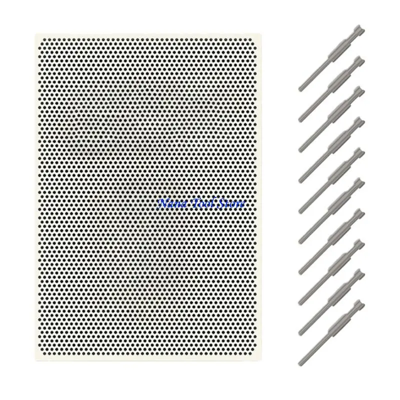 

31GJ High Temp Maintenance Platform Maintenance Base with 10pcs Interchangeable Pin for Electronics and Metalworking Tasks