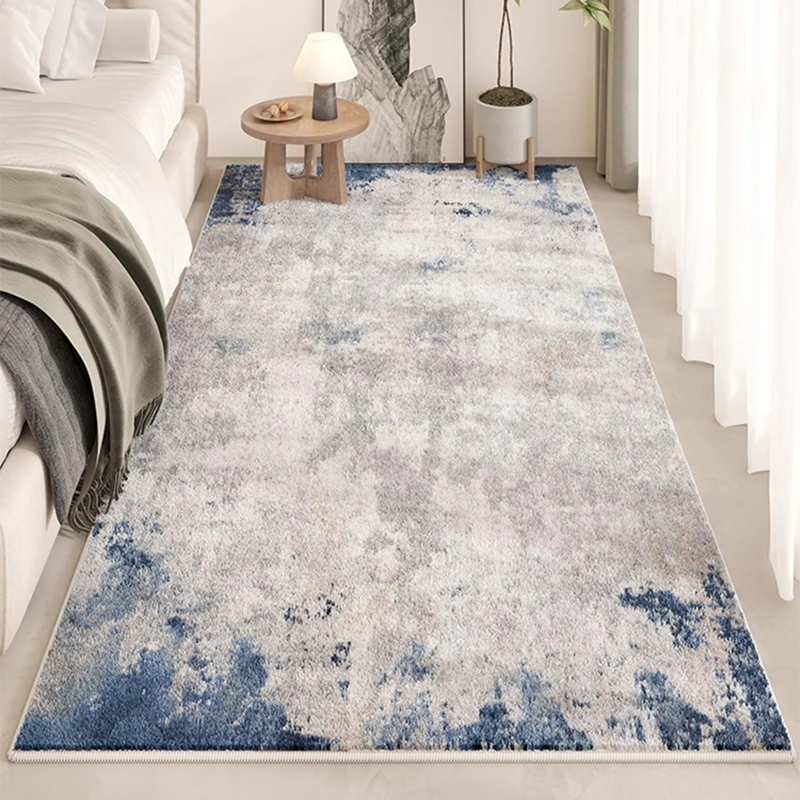 

Современный стиль, декор для спальни, плюшевый ковер, легкие роскошные ковры для гостиной, пушистый мягкий прикроватный напольный коврик, толстый моющийся ковер