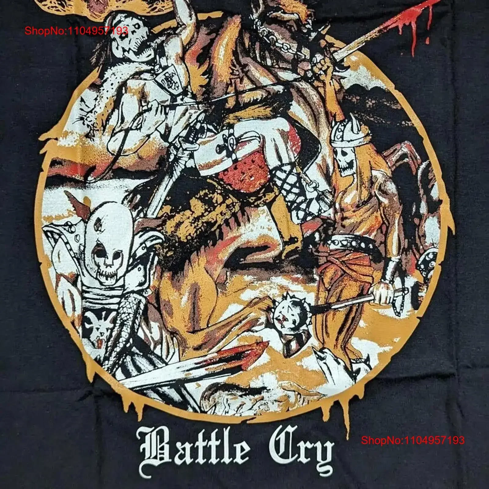 Omen Battle Cry T shirt Black Cotton All Sizes LI1650 vintage Washed Stylish Comfortable Soft designer clothes Stretched