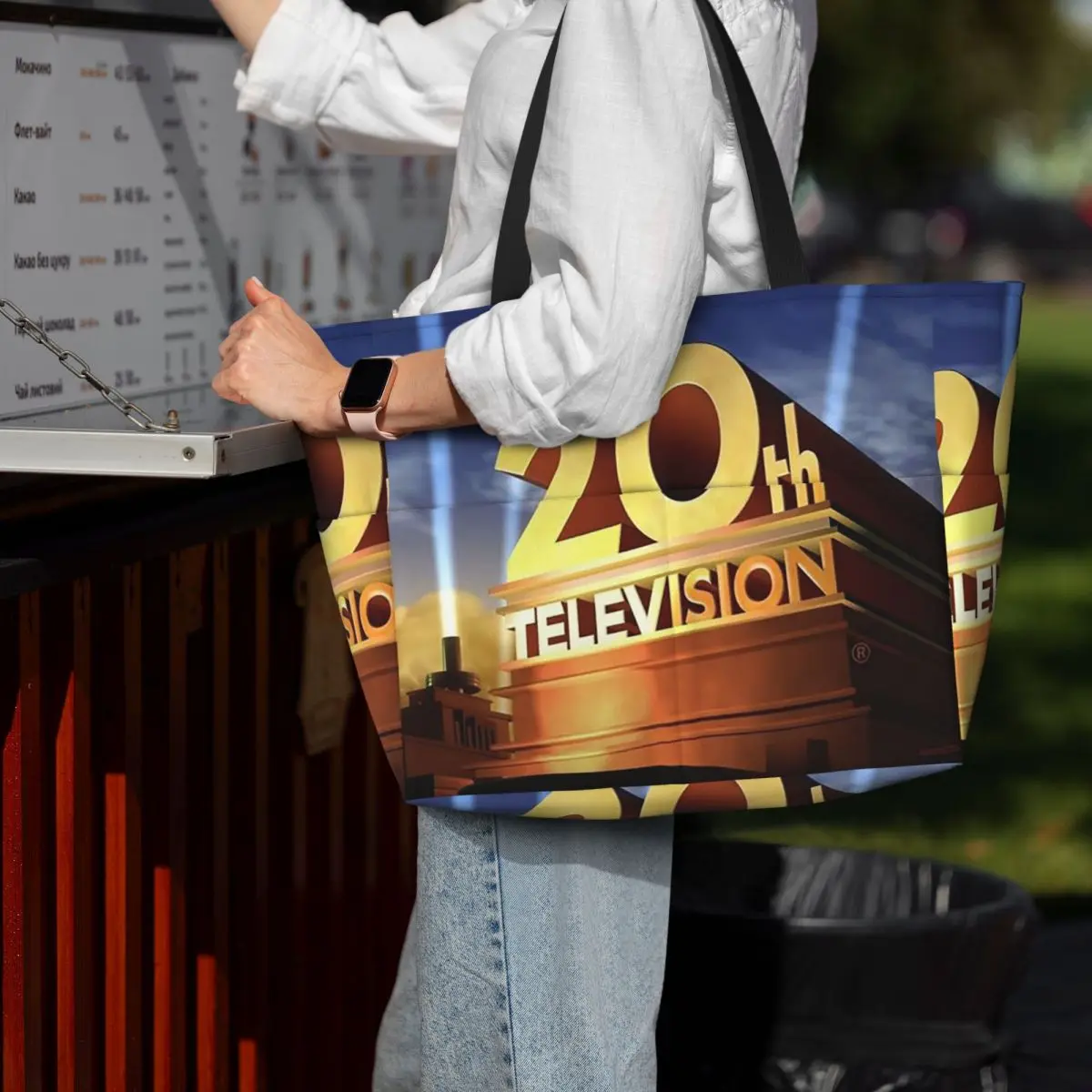 20th Century Fox Beach Tote Bag Sport Gym Yoga Duffle Large Tote Bag Women Travel Bag Fitness bag