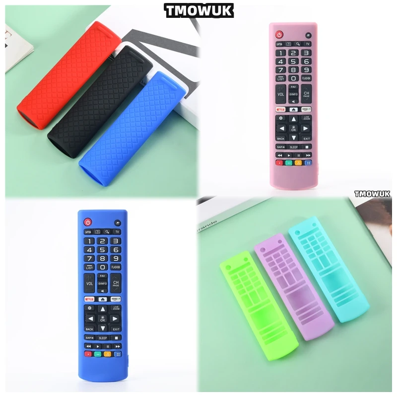 

For LG AKB74915305 AKBBD95307 TV Remote Control Silicone Protective Cover Case Shockproof Anti-drop Anti-scratch