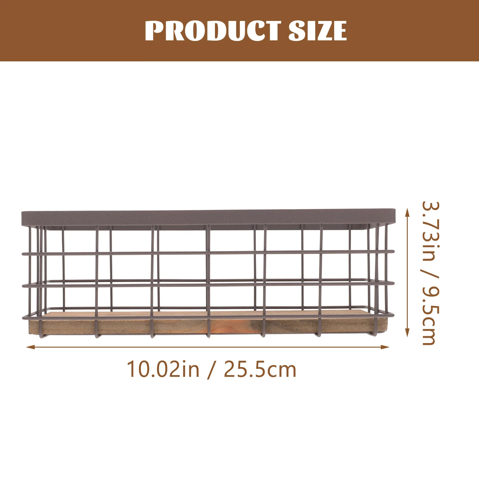 Iron Hanging Basket Wall Mounted Metal Rack Bathroom Kitchen Organizer Large Capacity Space Saving Storage Basket Iron Cosmetics