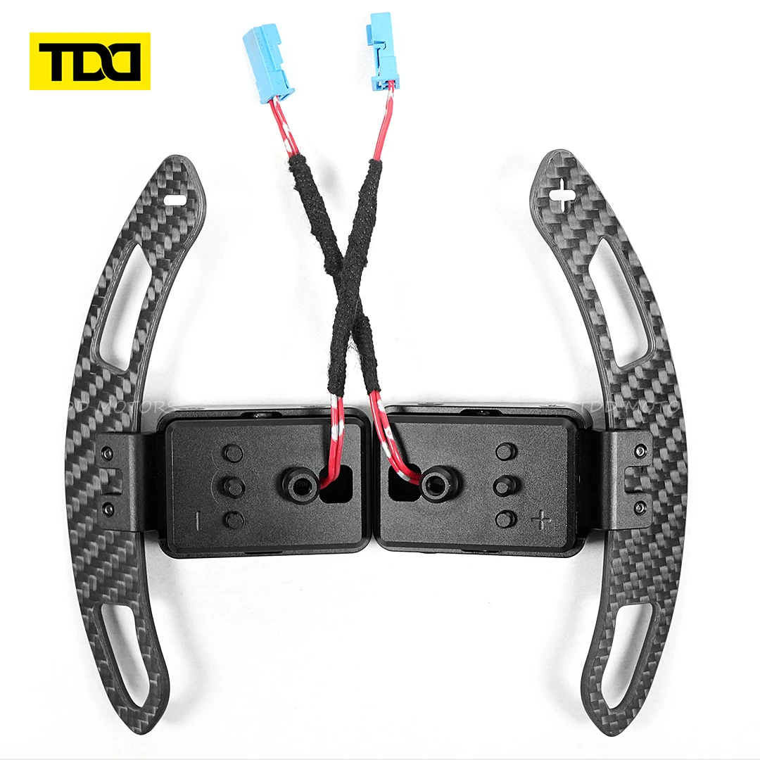 TDD Carbon Magnetic Carbon Fiber Paddle Shifters For Mini F54 F55 F56 F57 F60 Cooper S/JCW Cooper Magnetic Attraction Function