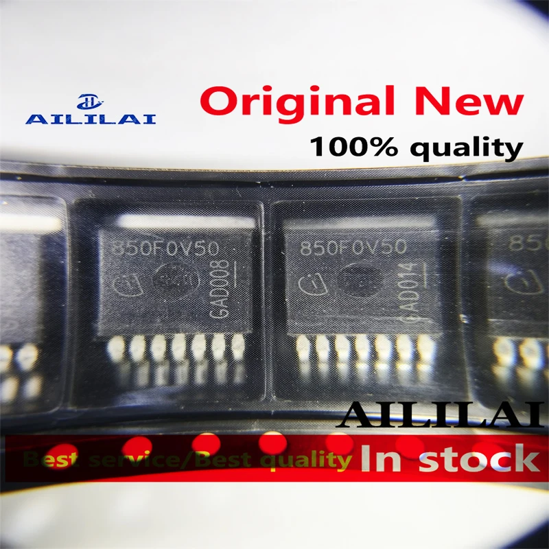 5PCS/lot New original 850F0V50 TLS850F0TAV50ATMA1 TO-263-7 Linear Voltage Regulator (LDO) Sold 0