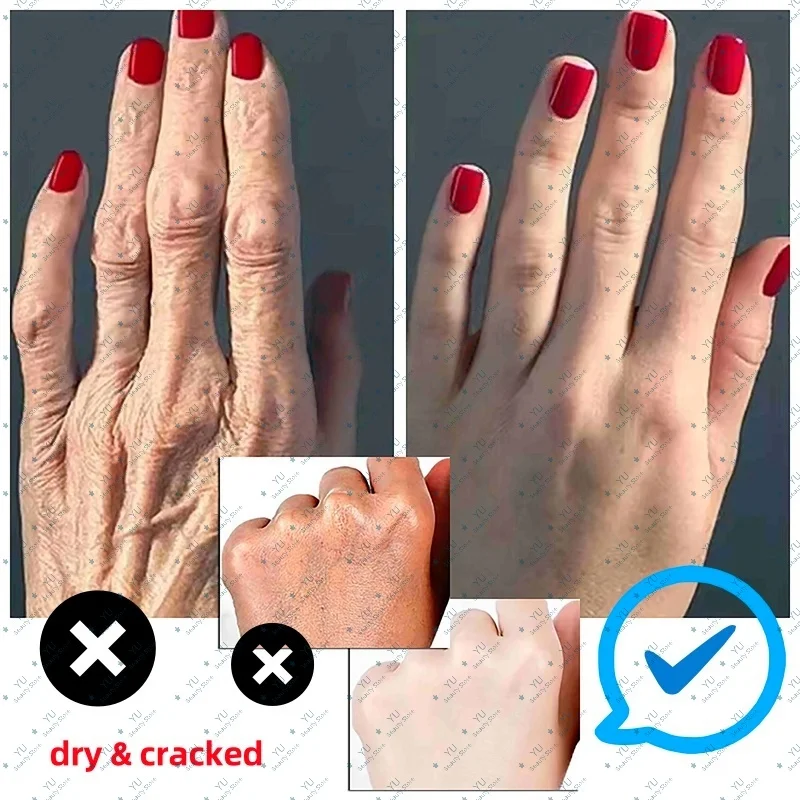 

Collagen Anti-Wrinkle Hand Cream Skin Soften Nourish Anti-Drying Whitening Moisturizing Cracked Repair Products Korean Skin Care