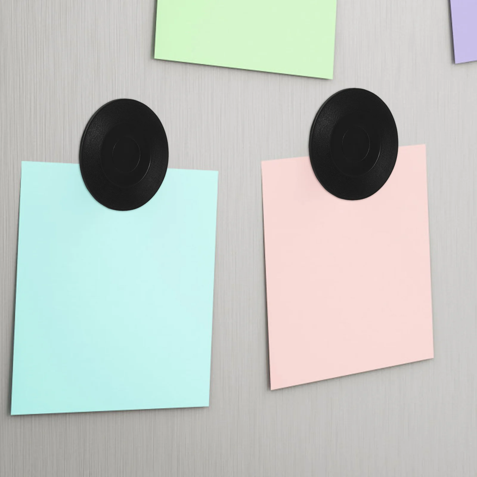 

Vinyl Record Fridge Magnet Retro Style Realistic Decorative Music Magnet Cute Funny Refrigerator Kitchen Office Locker Decor