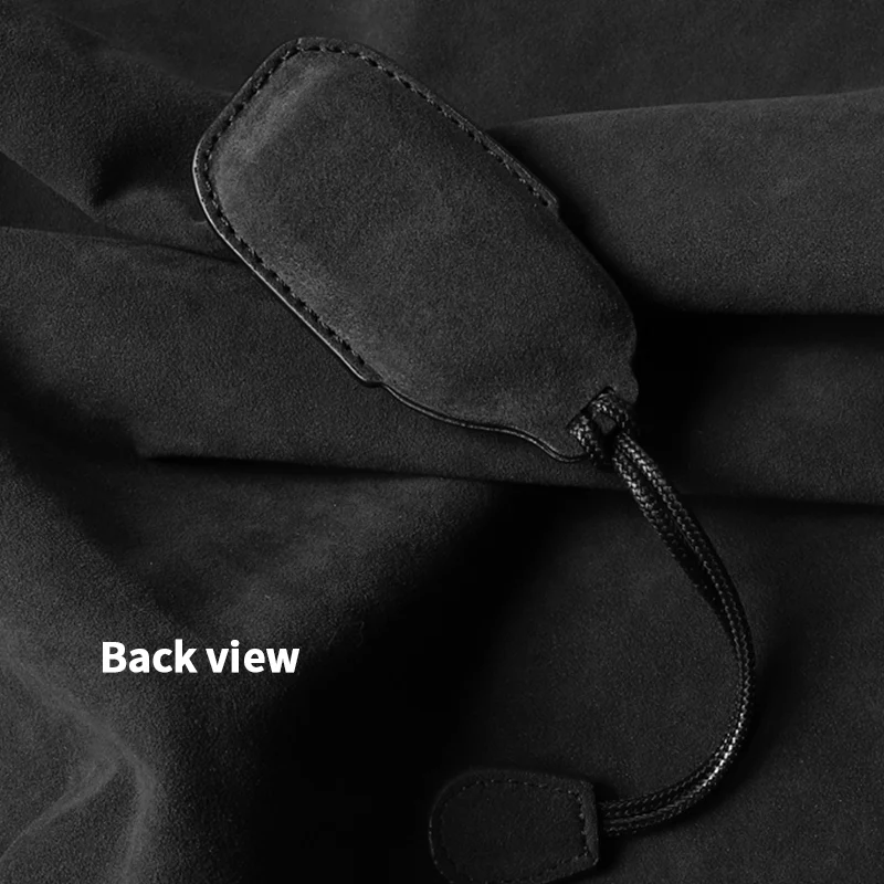 Suede car key case for BMW For G38 G12 F49 i20 G07 G08 1 5 7 Series x1 x5 x7 ix XM i7 M760 Keychain Accessories